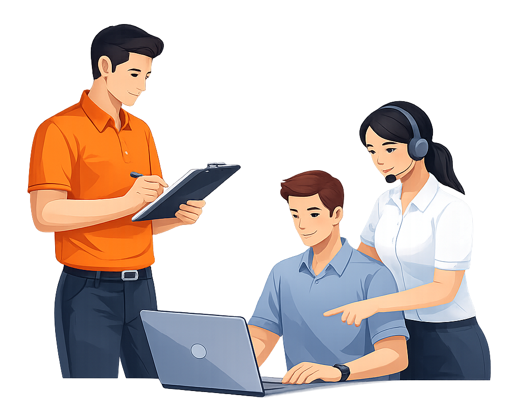 Техническое обслуживание рабочих мест